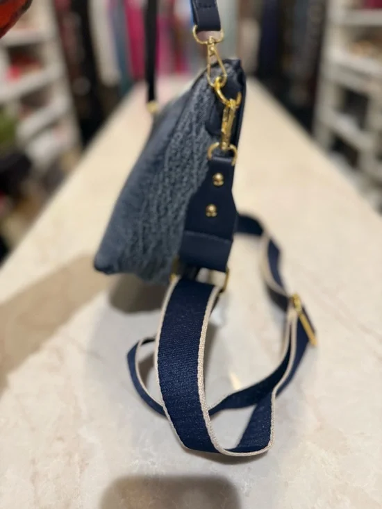 Fashion Canvas  Denim Trendy Saddle Shoulder crossbody Bag  New - Picture 11 of 11